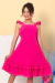 Vestido Infantil Daniele Pink