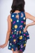 Conjunto Infantil Menina 2 Babados Marinho (Short + Batinha) na internet
