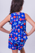 Conjunto Infantil Menina 2 Babados Azul (Short + Batinha) - loja online