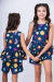 Conjunto Infantil Menina 2 Babados Marinho (Short + Batinha) - loja online