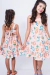 Vestido Infantil Jamile Estampado Flores - Brunet Kids - Loja de roupa para Meninas de 2 a 14 anos