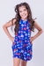 Conjunto Infantil Menina 2 Babados Azul (Short + Batinha) - comprar online