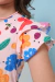 Vestido Infantil Michele Flores-SEM TROCA OU DEVOLÇÃO - comprar online