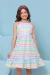 Vestido Infantil Xadrez Jamile Candy