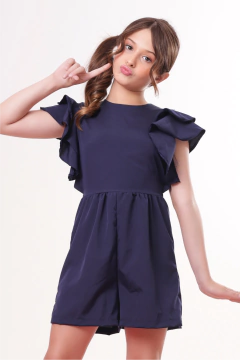 Macaquinho Aurora Azul Marinho