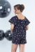 Conjunto Infantil Menina Adriana Preto (Short + Batinha) na internet