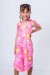 Macaquinho Pantacourt Infantil Iza Rosa - comprar online