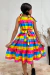 Vestido 3 Marias Xadrez Neon - loja online