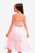 Vestido Infantil Lu Branco com Forro - loja online