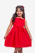 Vestido Infantil Vermelho Louise - loja online