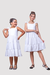 Vestido Infantil Isa Branco (Crepe Brilho com forro - Brunet Kids - Loja de roupa para Meninas de 2 a 14 anos