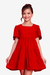 Vestido Infantil Tata Vermelho - comprar online