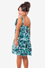 Vestido Infantil Maisa Laço Estampado Verde na internet