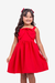 Vestido Infantil Vermelho Louise - comprar online