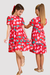 Vestido Infantil Gláucia Coração Cereja - Brunet Kids - Loja de roupa para Meninas de 2 a 14 anos