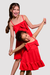 Vestido Infantil Laura Vermelho - Brunet Kids - Loja de roupa para Meninas de 2 a 14 anos