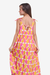 Vestido Infantil Longo Eleonor Amarelo e Rosa - Brunet Kids - Loja de roupa para Meninas de 2 a 14 anos