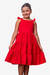 Vestido Infantil Vermelho Isa - comprar online
