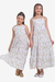 Vestido Infantil Longo Eleonor Branco Corações - loja online
