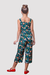 Macacão Infantil Menina Pantacourt Estampado Verde - Brunet Kids - Loja de roupa para Meninas de 2 a 14 anos