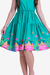 Vestido Infantil Menina Verde Barrado Casinha na internet