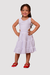 Vestido Infantil Mirabela Branco com Forro na internet