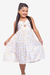 Imagem do Vestido Infantil Midi Mica Branco