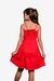 Vestido Infantil Laura Vermelho - loja online