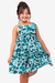 Vestido Infantil Maisa Laço Estampado Verde - comprar online