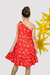 Vestido Infantil Natal Magna Vermelho - Brunet Kids - Loja de roupa para Meninas de 2 a 14 anos