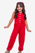 Conjunto Infantil Menina Vermelho Carine (Calça + Cropped) - comprar online