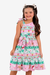 Vestido infantil Natal Estampado Verde Letras na internet