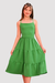 Vestido Infantil Lu Verde - comprar online