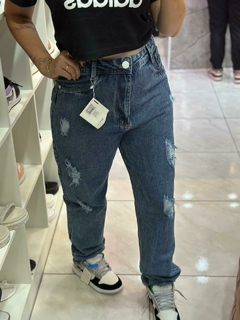 CALÇA MOM JEANS