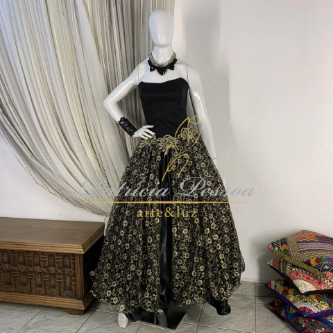 Roupa de Pomba Gira - (cód.07305)