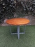 Mesa Moderna hierro y madera estilo industrial