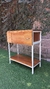 Vanitory Moderno estilo industrial Hierro y madera - Mundo Banco