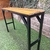 Mesa Barra Estilo Industrial ALTA / Bancos Playos - tienda online