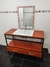 VANITORY CON CAJON DOBLE, ESTILO INDUSTRIAL, HIERRO Y MADERA CON CAJONES en internet
