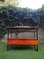 VANITORY CON CAJON DOBLE, ESTILO INDUSTRIAL, HIERRO Y MADERA CON CAJONES