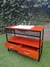 VANITORY CON CAJON DOBLE, ESTILO INDUSTRIAL, HIERRO Y MADERA CON CAJONES