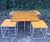 Mesa con Puf "5 a 1" en internet