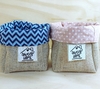 Cachepô Grande Sweet Home - Estampas - Tag Personalizada - Juta & Tecido