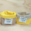 Cachepô Professores Mudam o Mundo - Dia dos Professores - Lembrancinha - Tag Personalizada - Juta & Tecido
