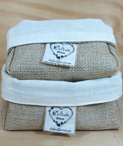 Cesta Juta & Linho - Buon Appetito - Empório - Cesta de Presentes - Tag Personalizada - comprar online