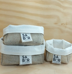 Cesta Verde Menta Floral - Sua Marca - Cafeteria - Cesta de Café da Manhã - loja online