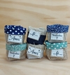 Cachepô Frases, Cores & Estampas - Tag Personalizada - Juta & Tecido