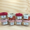 Cachepô Vermelho e Rosé - Estampas & Frases - Tag Personalizada - Juta & Tecido