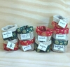 Cachepô Natalino Flocos de Neve - Mensagens - Enfeite de Mesa - Tag Personalizada - Juta & Tecido
