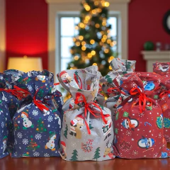 Saco Tecido Tag Kit Bosque - Lembrancinha Personalizada de Aniversário Infantil - Craft.Mimo